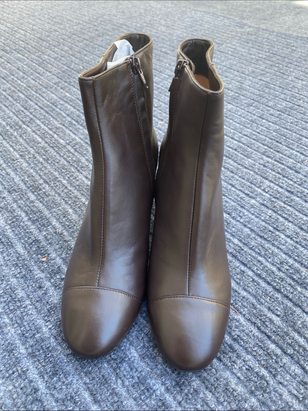 Brookes brothers brown booties